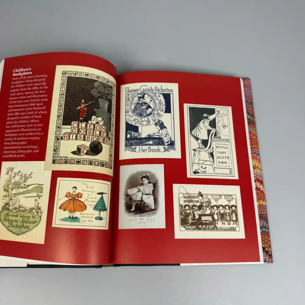 The Art of the Bookplate James P. Keenan Hardcover Book 2003 First Printing